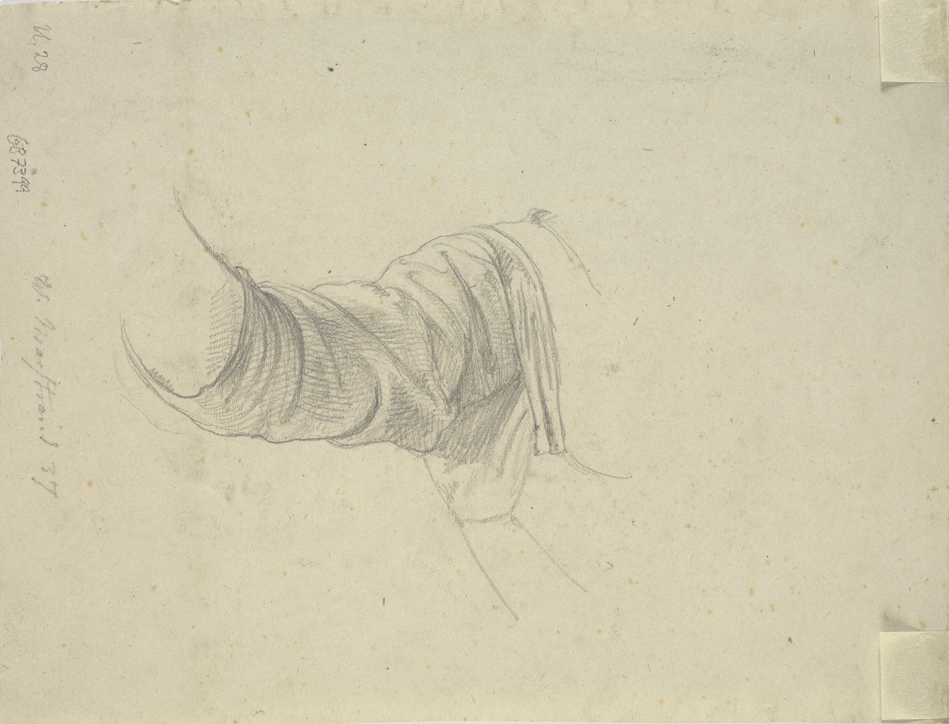 Armstudie til det 1846-48 malte osteribillede